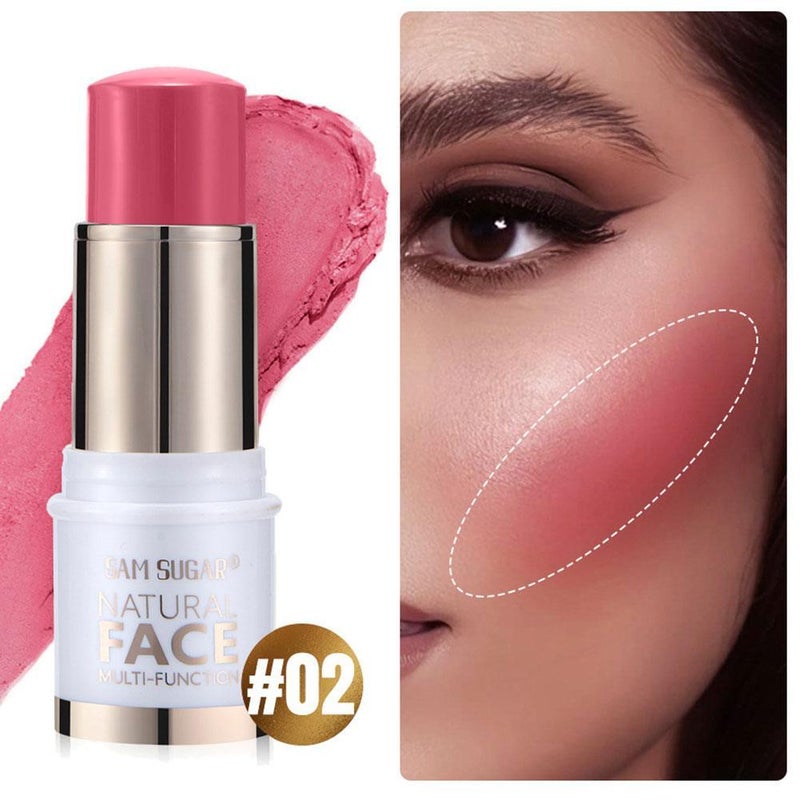 SAM SUGAR Highlighter & Contouring Stick: A multi-functional makeup stick that brightens, contours, and conceals imperfections, while also providing sculpting and blush.